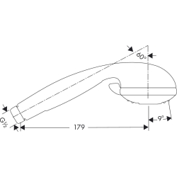 Ручной душ Hansgrohe Croma 28573000