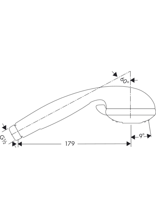 Ручной душ Hansgrohe Croma 28573000