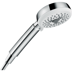 Ручной душ Hansgrohe Crometta 100 Multi EcoSmart белый/хром 26826400