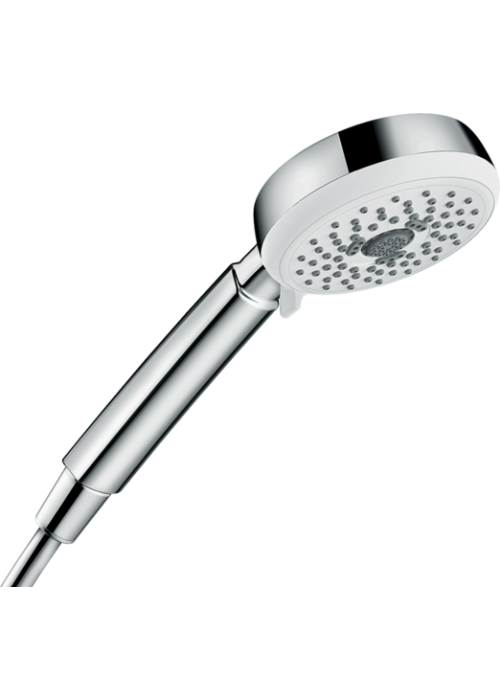 Ручний душ Hansgrohe Crometta 100 Multi EcoSmart білий/хром 26826400