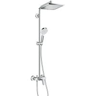 Душевая система Hansgrohe Crometta E 240 1jet Showerpipe 27284000