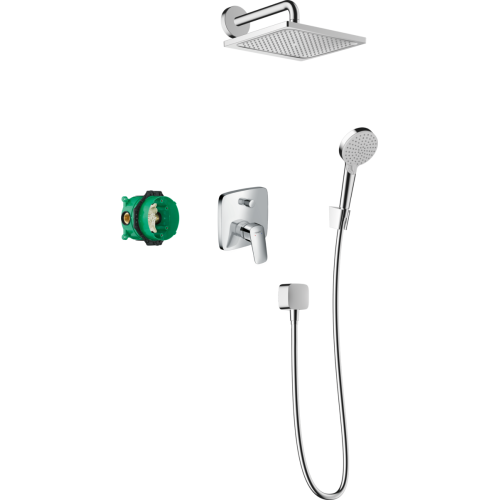 Душовий комплект Hansgrohe Crometta E 240 1jet Logis 8в1 27957000 хром