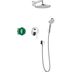 Душовий комплект Hansgrohe Crometta S 240 1jet Focus 8в1 27958000 хром