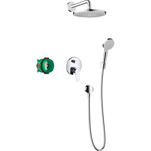 Душовий комплект Hansgrohe Crometta S 240 1jet Focus 8в1 27958000 хром