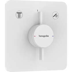 Душевой комплект білий матовий  Hansgrohe  DuoTurn Q   Pulsify Е 260 1jet   8в1 White   24330700