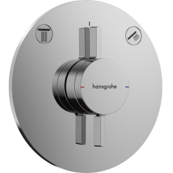 Змішувач прихованого монтажу Hansgrohe DuoTurn S на 2 функції, Chrome 75418000