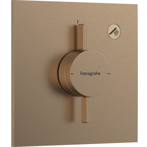 Смеситель скрытого монтажа Hansgrohe DuoTurn E на 1 функцию, Brushed Bronze 75617140