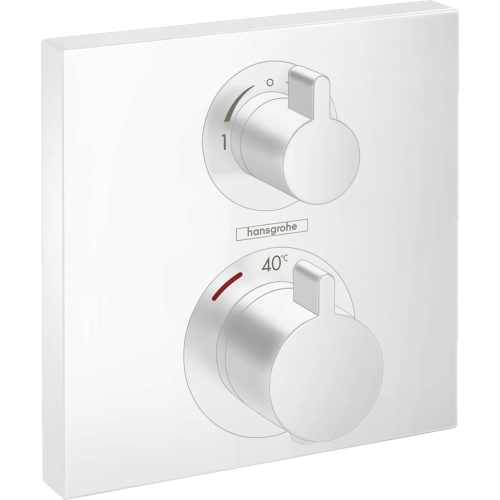 Термостат для душа Hansgrohe Ecostat Square Matt White 15714700