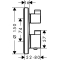 Змішувач-термостат Hansgrohe Ecostat S із запірним/перемикаючим вентилем 15758000
