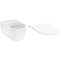 Унитаз подвесной Hansgrohe EluPura S 60193450 Rimless с сиденьем Soft Close 60148450 дюропласт