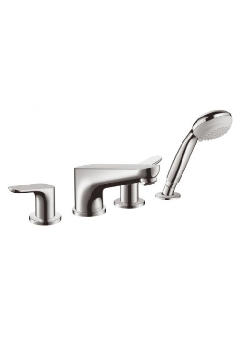 Смеситель для ванны двухвентильный на 4 отверстия Hansgrohe Focus E2 31936000