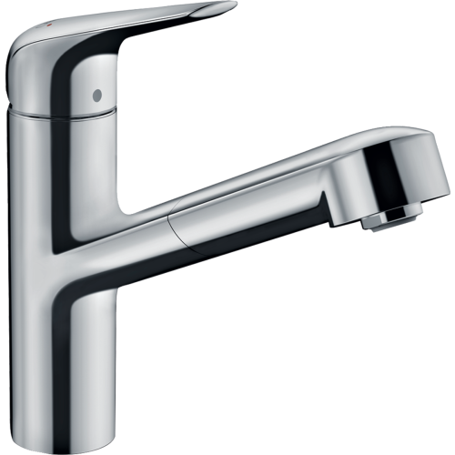 Змішувач для кухні Hansgrohe Focus M42 з висувним виливом 71814000