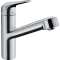 Смеситель для кухни Hansgrohe Focus M42 с выдвижным изливом 71814000