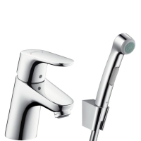 Смеситель для умывальника Hansgrohe Focus E2 (31926000) с гигиеническим душем