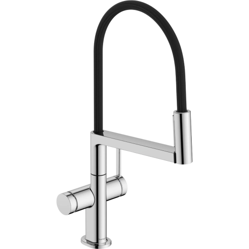 Смеситель для кухни Hansgrohe Talis Select M54 PowderSpray с выдвижным душем, хром 72861000