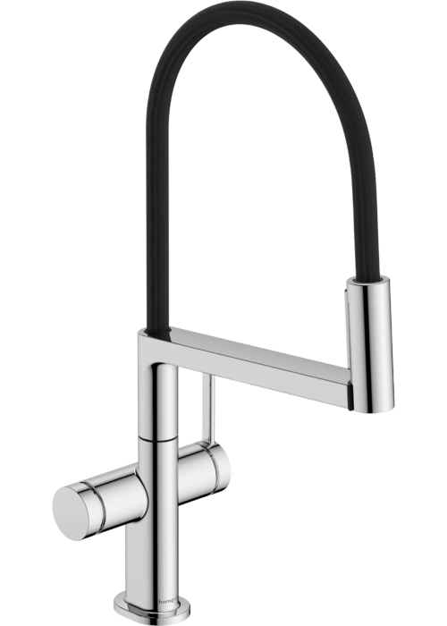 Смеситель для кухни Hansgrohe Talis Select M54 PowderSpray с выдвижным душем, хром 72861000