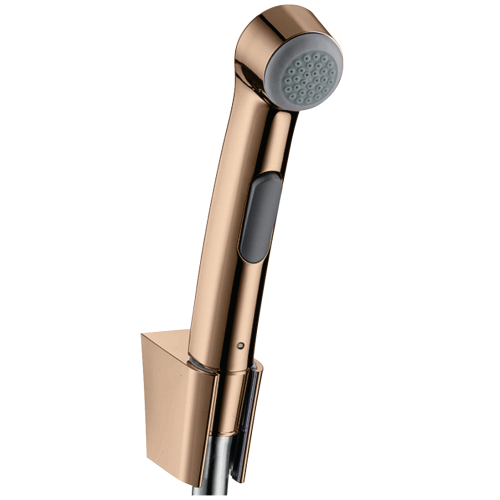 Гігієнічний душ зі шлангом Hansgrohe Polished 1.2 м та тримачем Red Gold (32129300)