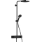 Душова система Hansgrohe Pulsify Showerpipe 260 1jet 400, Matt Black (24220670)