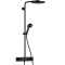 Душова система Hansgrohe Pulsify Showerpipe 260 1jet 400 EcoSmart, Matt Black (24221670)