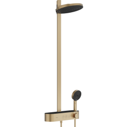 Душова система Hansgrohe Pulsify Showerpipe 260 2jet 400 EcoSmart, Brushed Bronze (24241140)