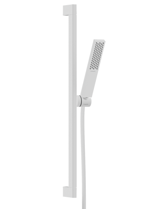 Душевой набор Hansgrohe Pulsify E 100 1jet EcoSmart 65 см Matt White (24370700)