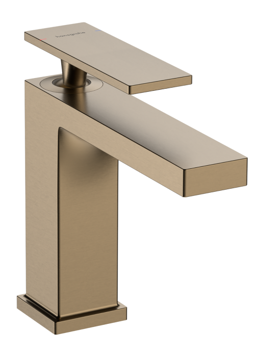 Смеситель Hansgrohe Tecturis E 110 для умывальника, Brushed Bronze (73010140)