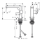 Смеситель Hansgrohe Tecturis E 110 Fine CoolStart для умывальника, Chrome (73020000)