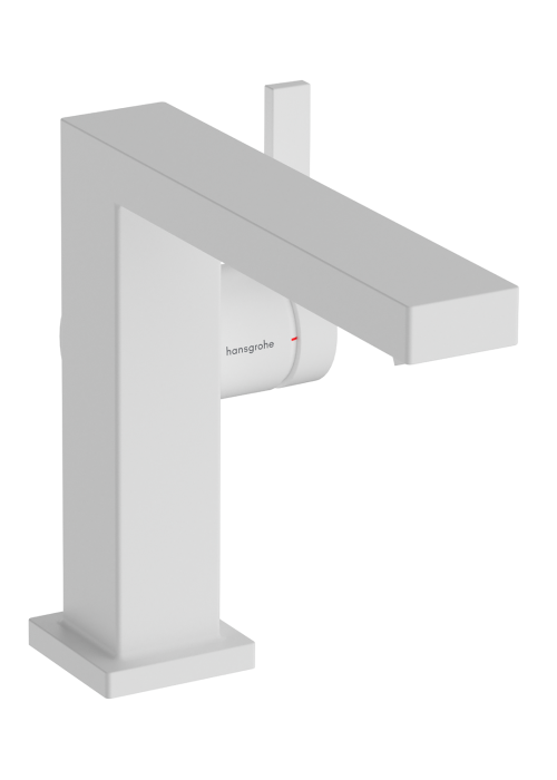 Смеситель Hansgrohe Tecturis E 110 Fine CoolStart для умывальника, Matt White (73020700)