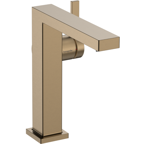 Смеситель Hansgrohe Tecturis E 150 Fine CoolStart для умывальника, Brushed Bronze (73040140)