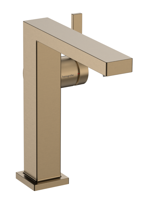 Смеситель Hansgrohe Tecturis E 150 Fine CoolStart для умывальника, Brushed Bronze (73040140)