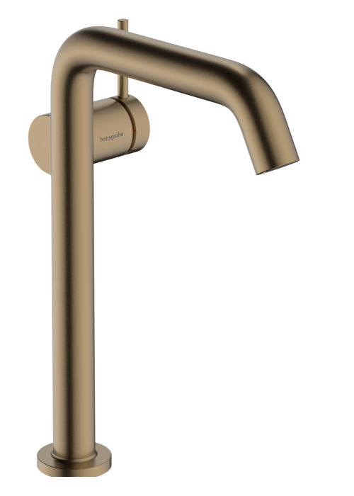 Смеситель Hansgrohe Tecturis S 240 Fine CoolStart для умывальника, Brushed Bronze (73370140)