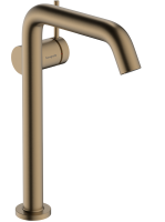 Змішувач Hansgrohe Tecturis S 240 Fine CoolStart для умивальника без донного клапан, Brushed Bronze (73372140)