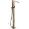 Смеситель Hansgrohe Tecturis E для напольной ванны, Brushed Bronze (73445140)