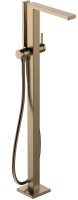 Смеситель Hansgrohe Tecturis E для напольной ванны, Brushed Bronze (73445140)