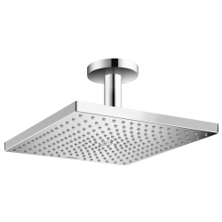 Верхний душ Hansgrohe Raindance Select E 300 1jet Air с держателем к потолку Chrome 26250000