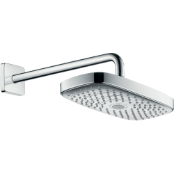 Верхній душ Hansgrohe Raindance Select E 300 2jet Air EcoSmart 9 л/хв з утримувачем 26609000