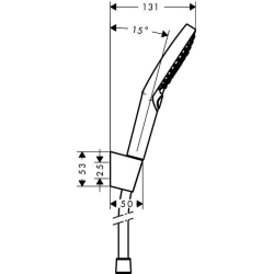 Душовий набір Hansgrohe Raindance Select S, 26721000