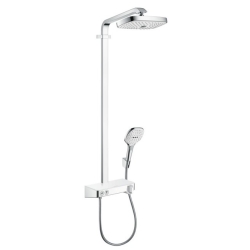 Термостатична душова система Hansgrohe Raindance Select E 300 2jet Showerpipe, 27126400