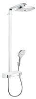 Термостатична душова система Hansgrohe Raindance Select E 300 2jet Showerpipe, 27126400