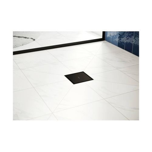 Точковий трап Hansgrohe RainDrain Point 56247670 Black 100/100 мм