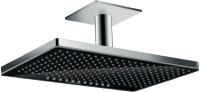 Верхній душ Hansgrohe Rainmaker Select 460 2jet Black/Chrome 24004600