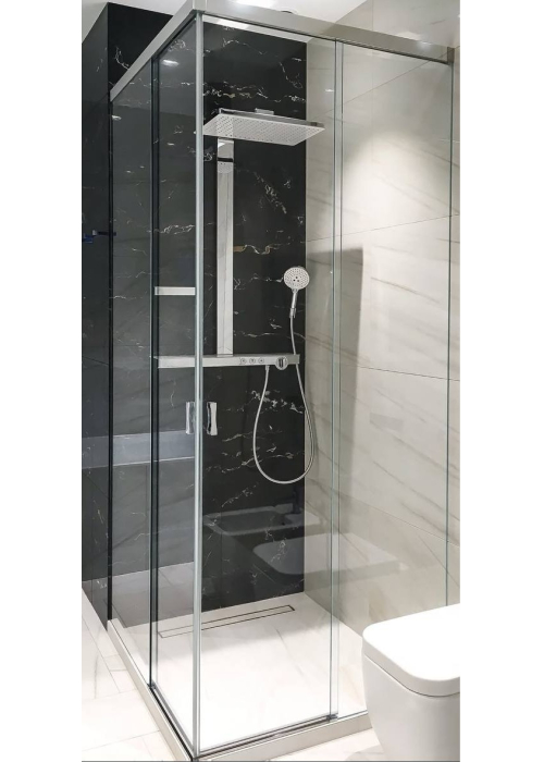 Душова система Hansgrohe Rainmaker Select Showerpipe 460 2jet з термостатом, білий/хром 27109400 (Пошкоджене пакування)