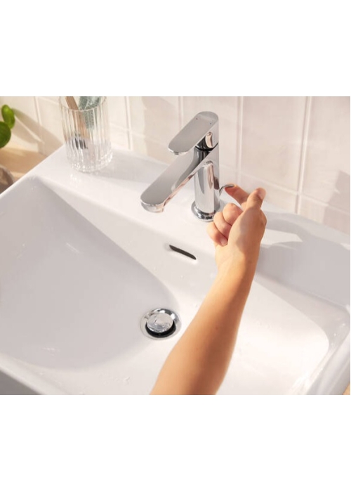 Змішувач Hansgrohe Rebris S 110  для умивальника з  д/к pop-up . Chrome 72517000