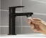 Смеситель Hansgrohe Rebris E 110 для умывальника с д/к pop-up. Matt Black 72557670