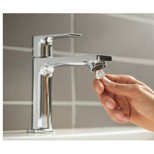 Змішувач Hansgrohe Rebris E 110 Coolstart для умивальника з д/к pop-up. Chrome 72559000