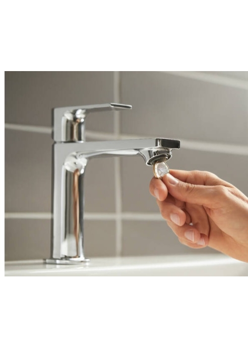 Змішувач Hansgrohe Rebris E 110 Coolstart для умивальника з д/к pop-up. Chrome 72559000