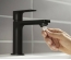 Смеситель Hansgrohe Rebris E 110 Coolstart для умывальника с д/у pop-up. Matt Black 72559670