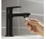 Смеситель Hansgrohe Rebris E 110 Coolstart для умывальника без д/к. Matt Black 72560670