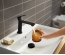 Смеситель Hansgrohe Rebris E 110 Coolstart для умывальника без д/к. Matt Black 72560670