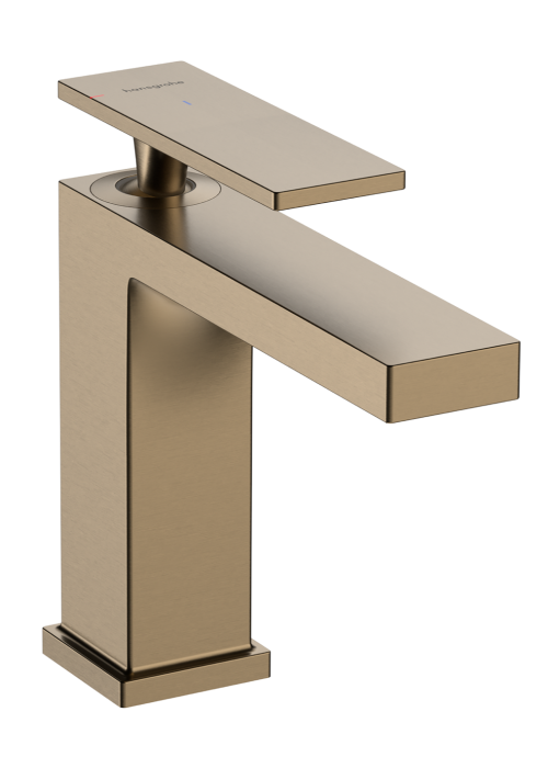 Смеситель Hansgrohe Tecturis E 110 CoolStart для умывальника, Brushed Bronze (73014140)